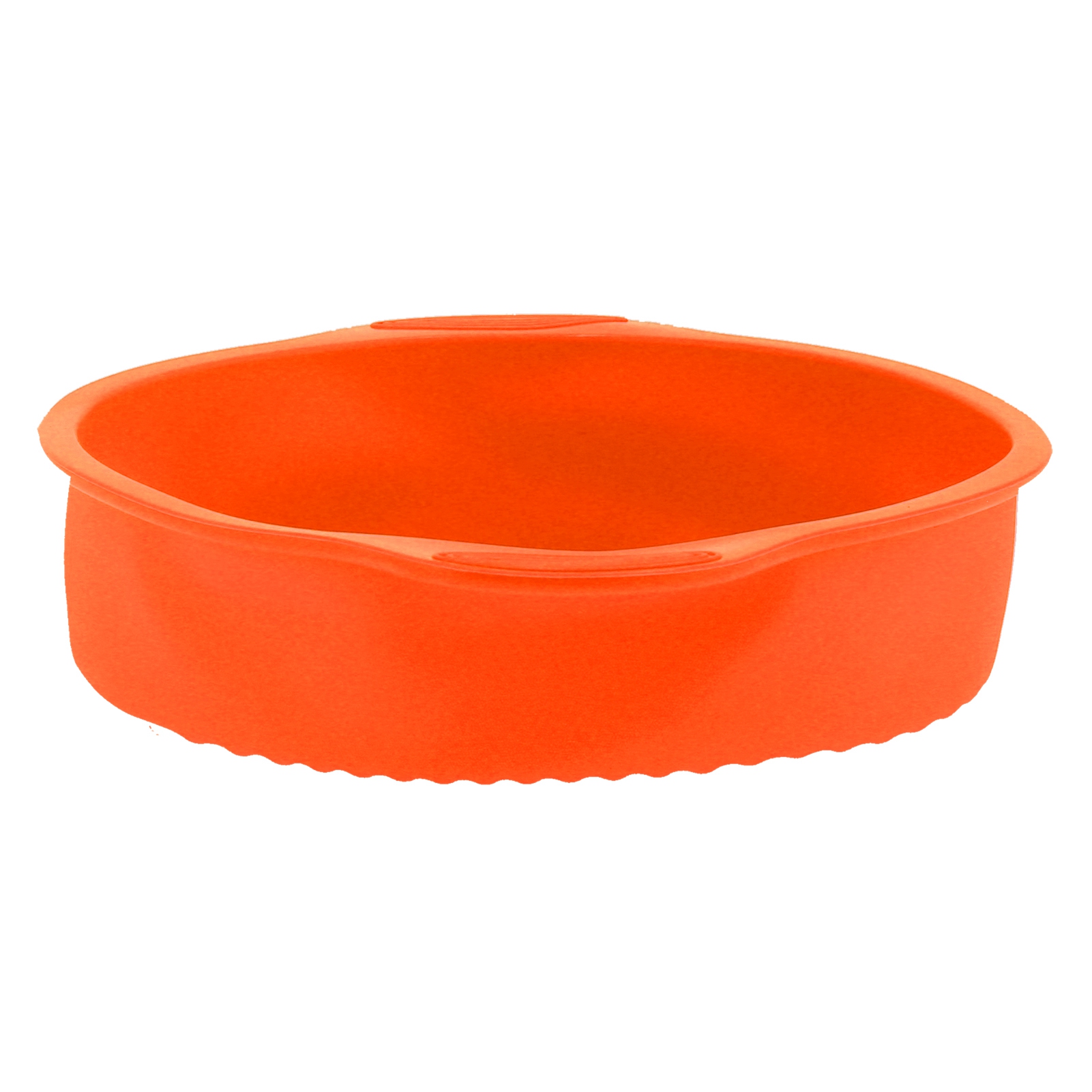 Runde Silikon-kuchenform Mit Antihaftbeschichtung, 23 Cm (9 Zoll), Für Brot- Und Gebäckbacken Zu Hause (orange)