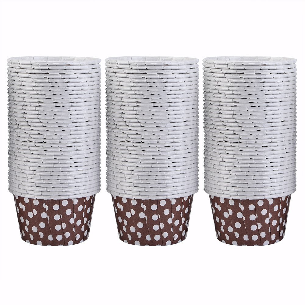 100 Runde Papierförmchen Für Cupcakes Und Muffins, Ideal Für Partys Zu Hause, Hochzeiten Und Cafés.