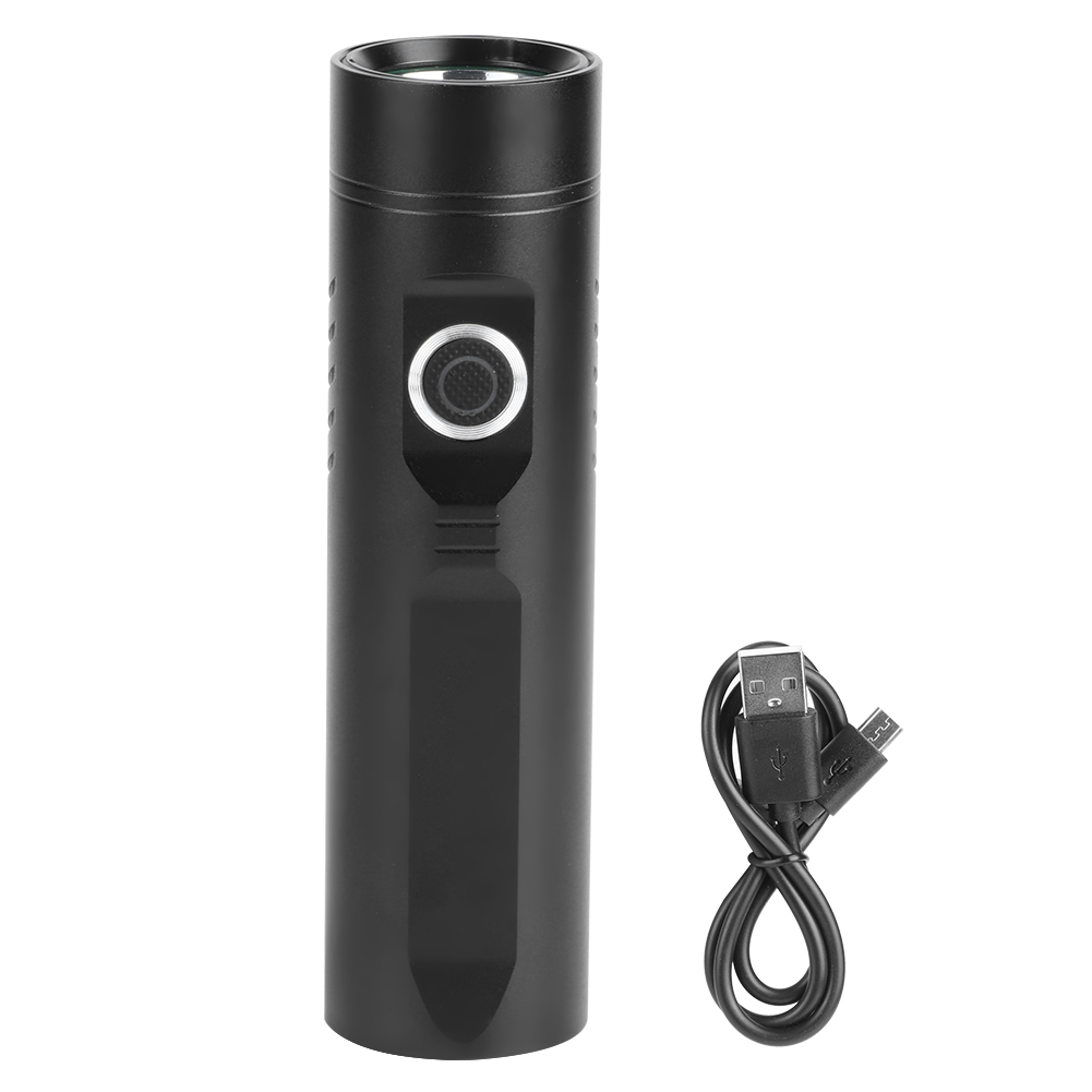 Mini-led-taschenlampe, Wasserdicht, Leistungsstark Und Per Usb Aufladbar, Ideal Für Camping Und Outdoor-aktivitäten.