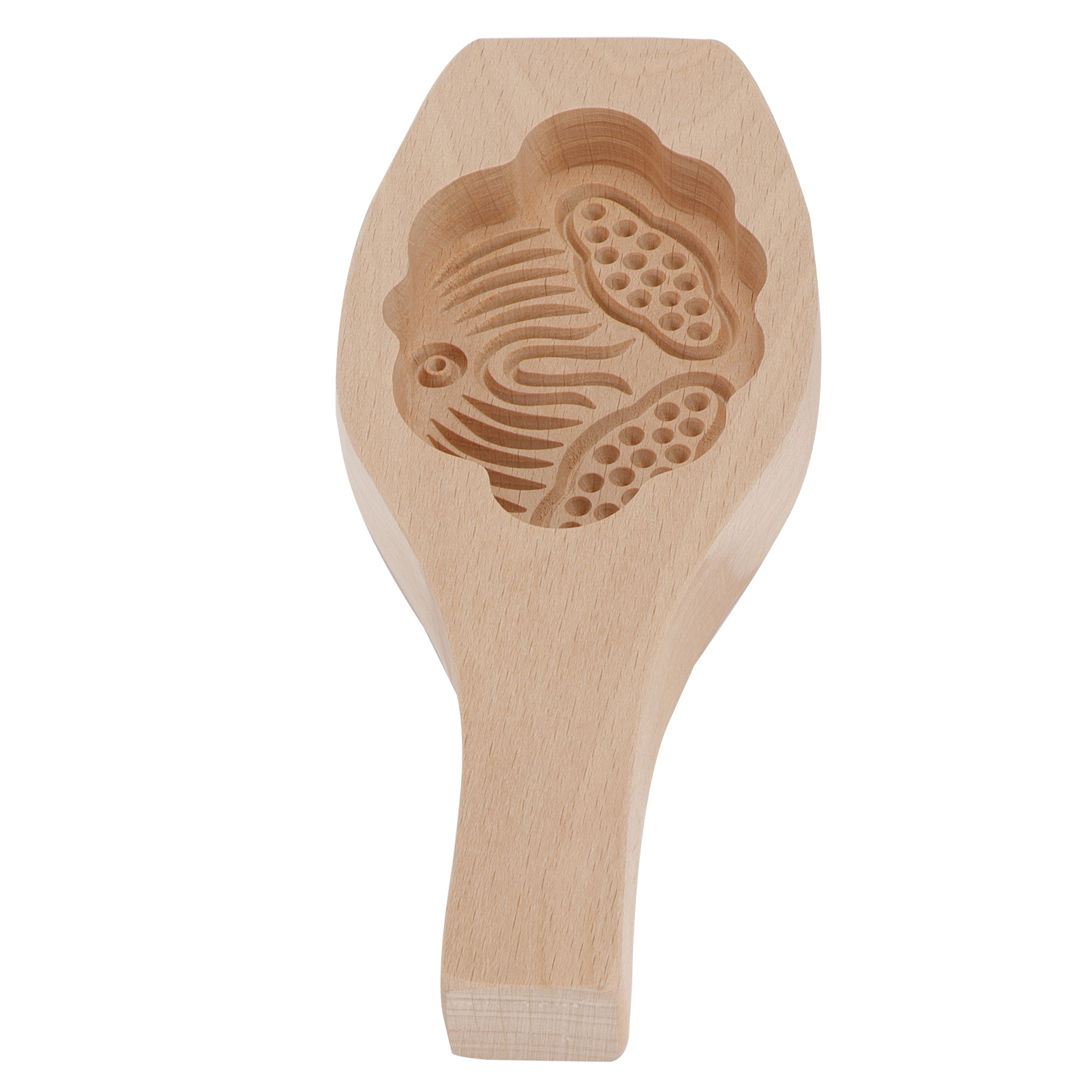 Mondkuchenform Aus Holz, Keks- Und Fondantform Zum Backen, Küchendekorationswerkzeuge, Lotuskerne