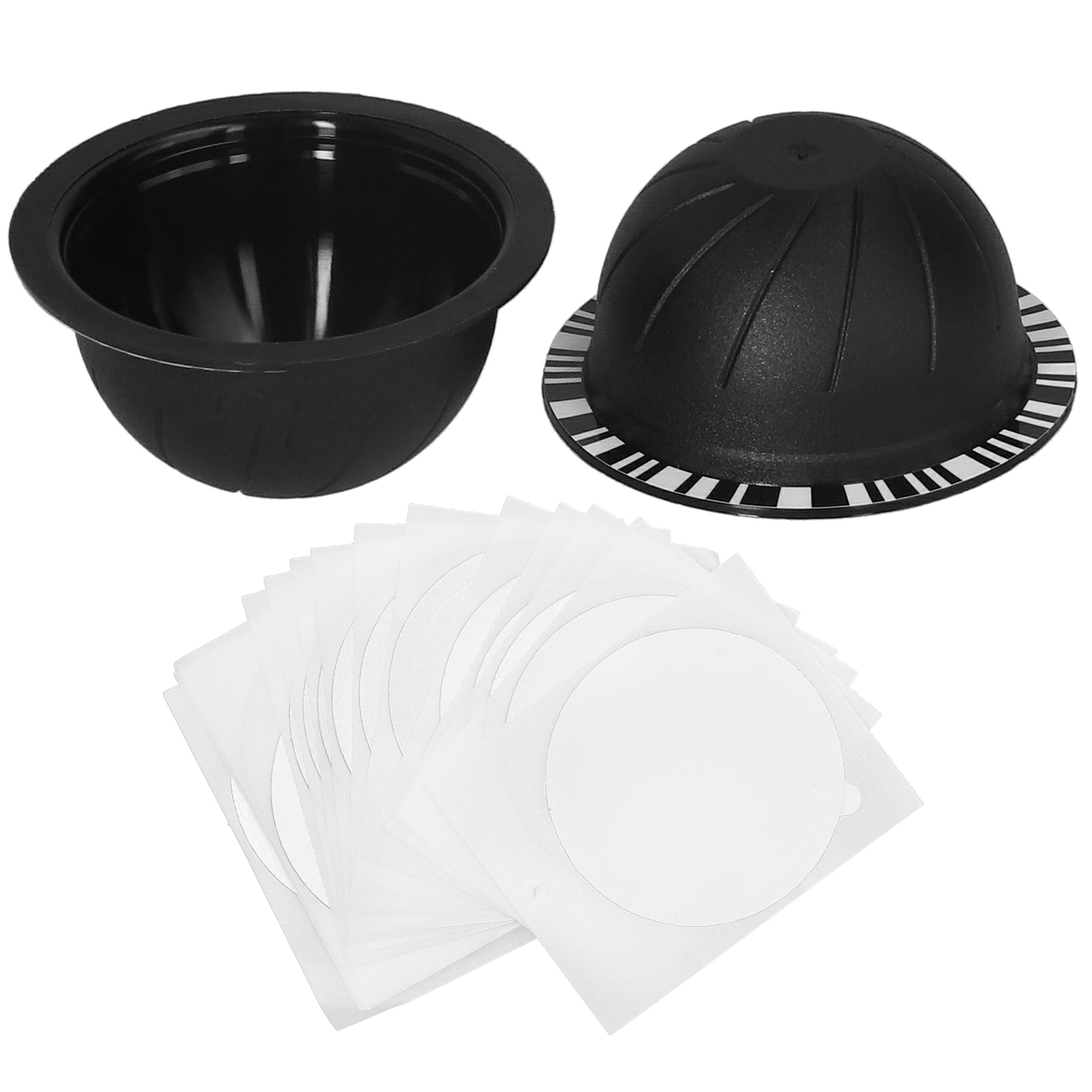 230-ml-kaffeekapselfilter Mit Einweg-aluminiumdeckel Für Nespresso Vertuo