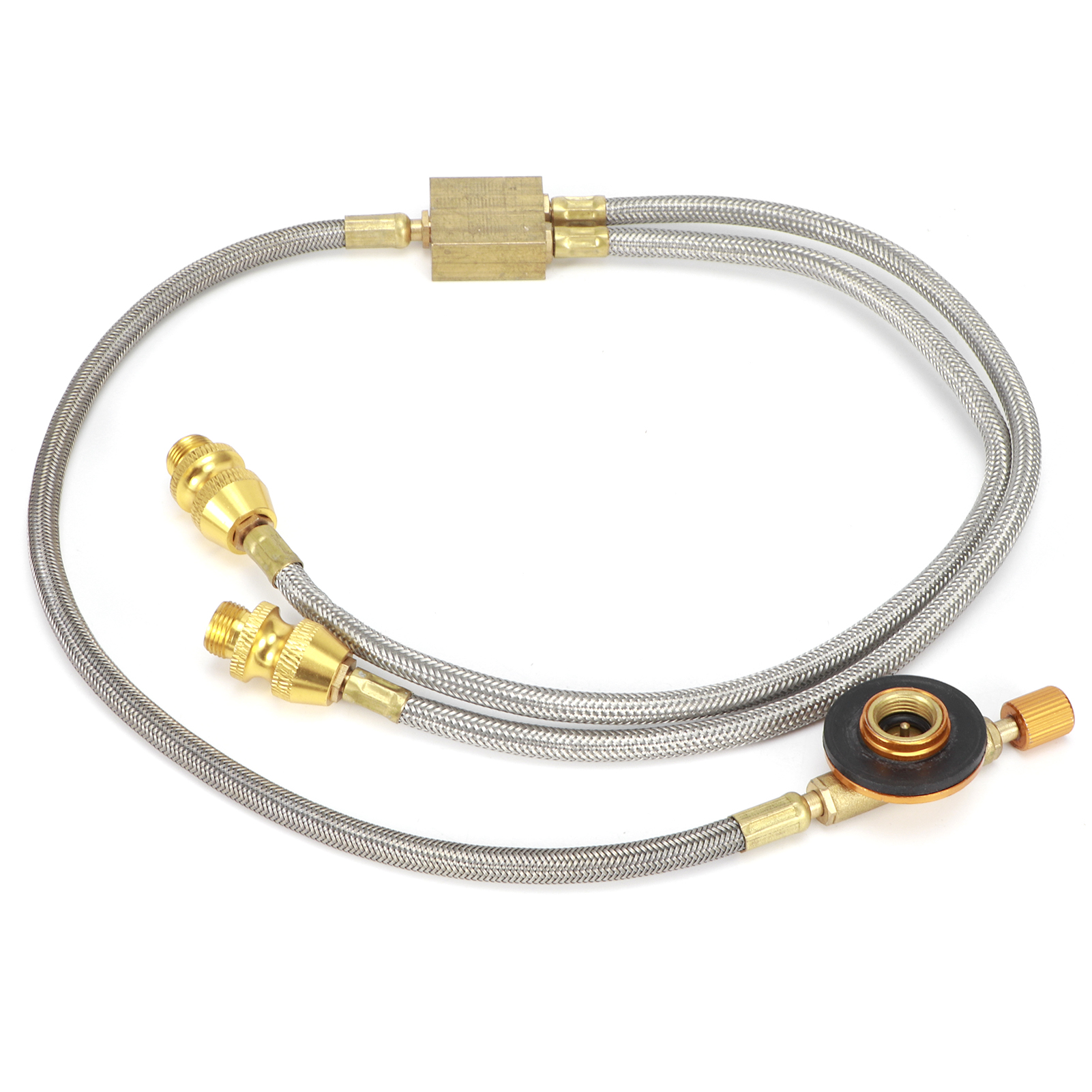 G1/8 Dn6 Brennerschlauchadapter Für Doppel-campingkocher (rt-912a)