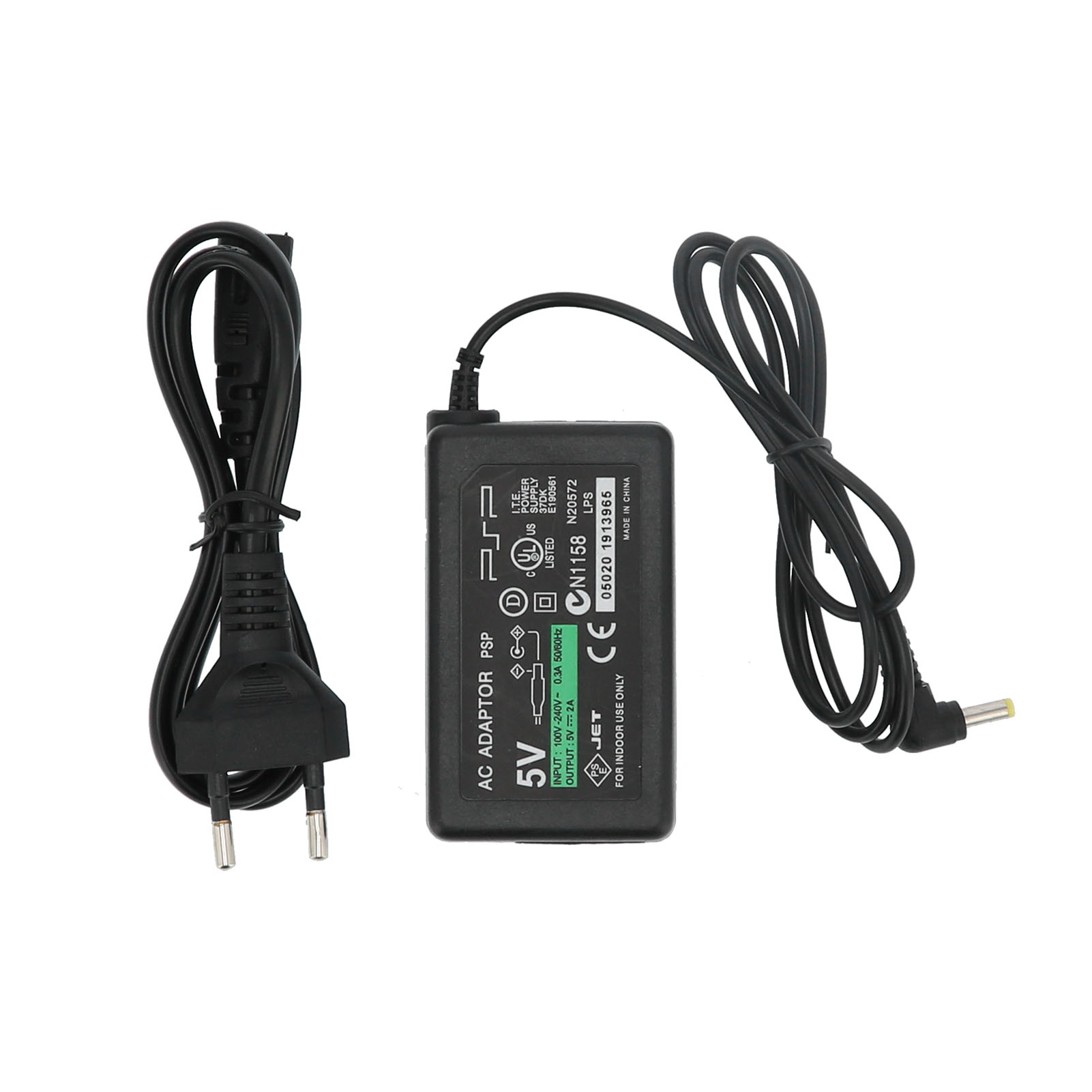 Tragbarer Netzadapter, Kompatibel Mit Den Konsolen Psp1000/2000/3000 (eu 100-240 V).