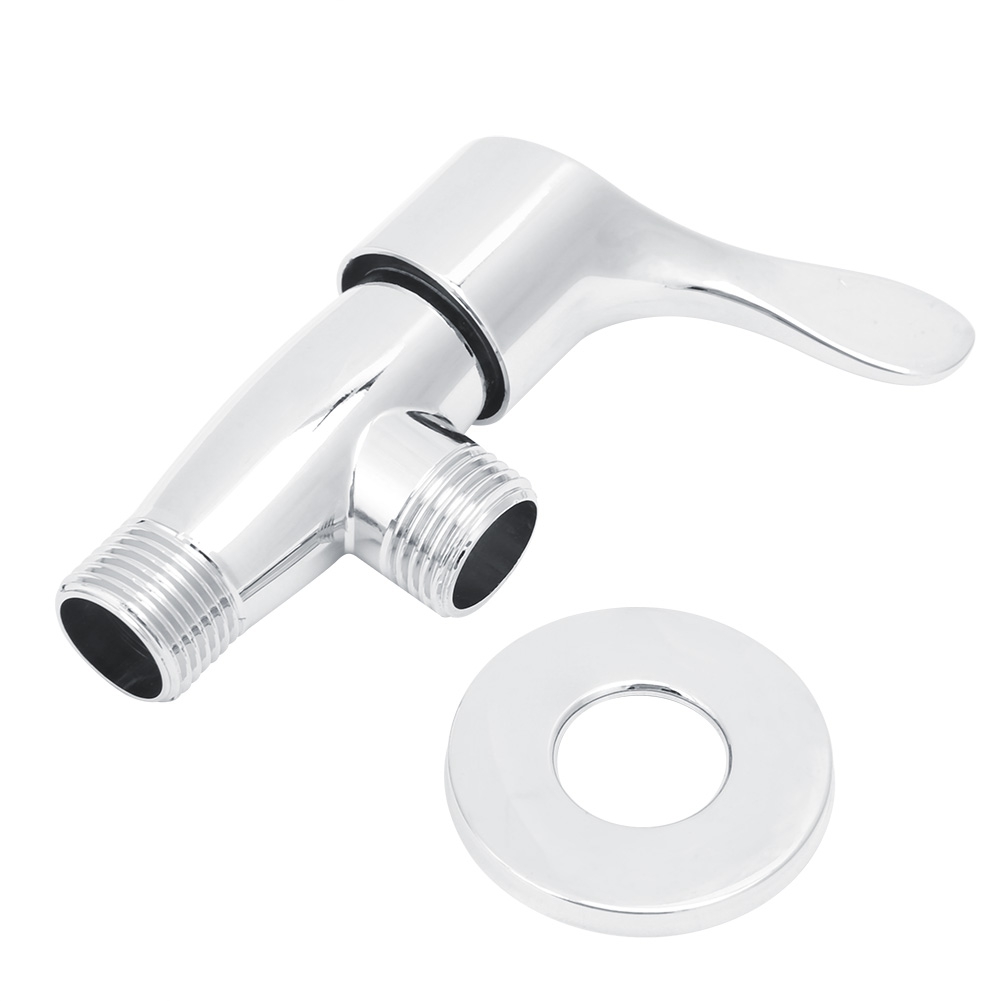 Badezimmerarmatur, Verchromtes Wasserregelventil, G1/2"-eckventil