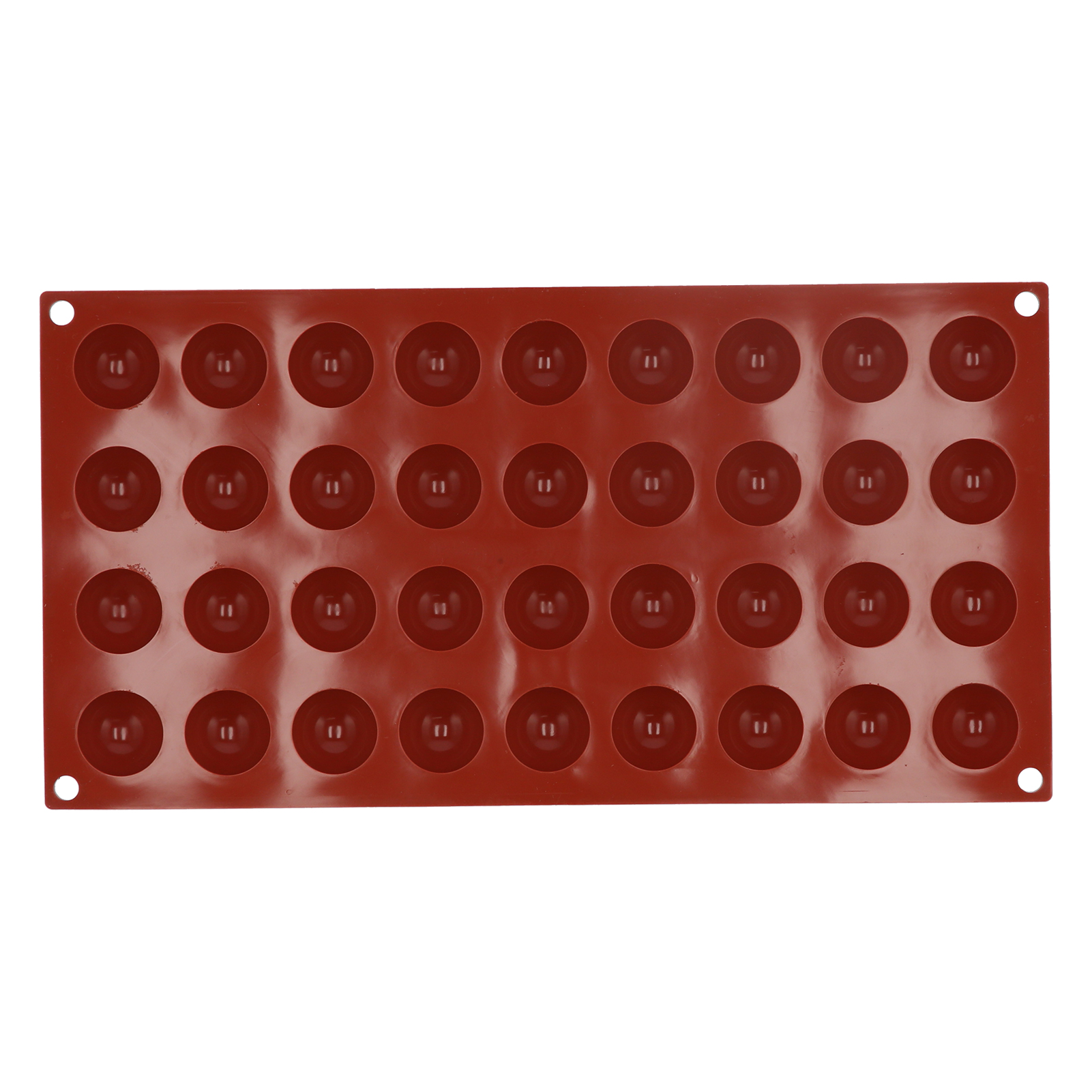 Halbkugelförmige, Lebensmittelechte Silikonform Für Kuchen, Pralinen Und Seifen (36 Löcher)