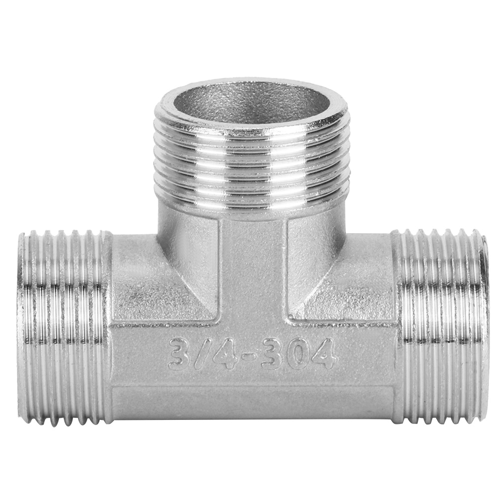 T-förmiges Verbindungsstück, 3/4"-außengewinde Auf 3/4"-außengewinde Auf 3/4"-außengewinde