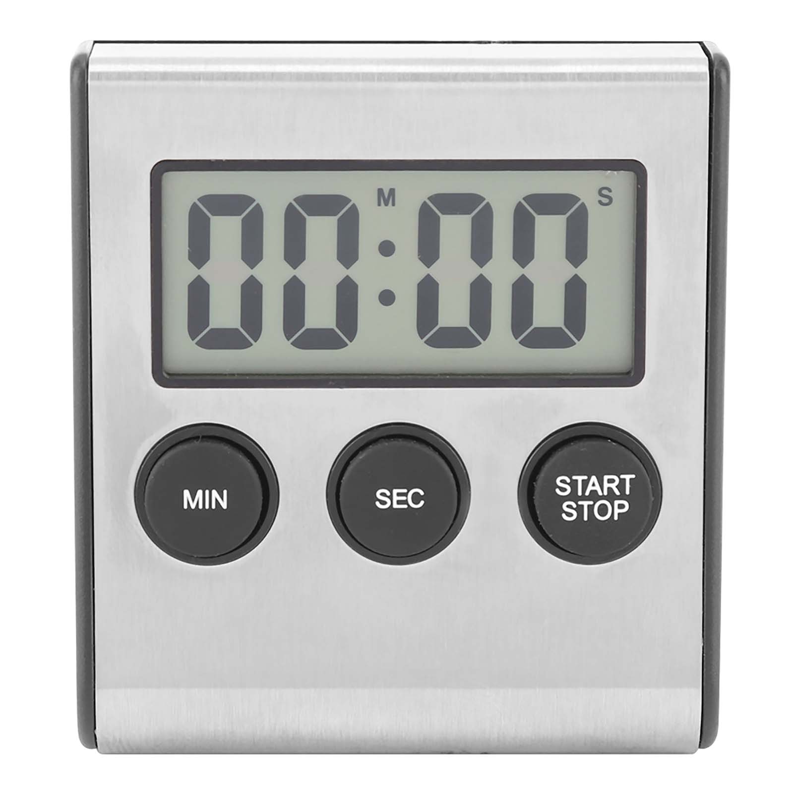 Digitaler Küchentimer Zur Tisch- Oder Wandmontage Mit Akustischem Alarm Und Großen Ziffern