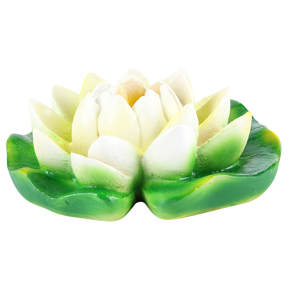 Künstliche Schwimmlotusblume, Dekoratives Ornament Für Teich, Aquarium Und Springbrunnen.