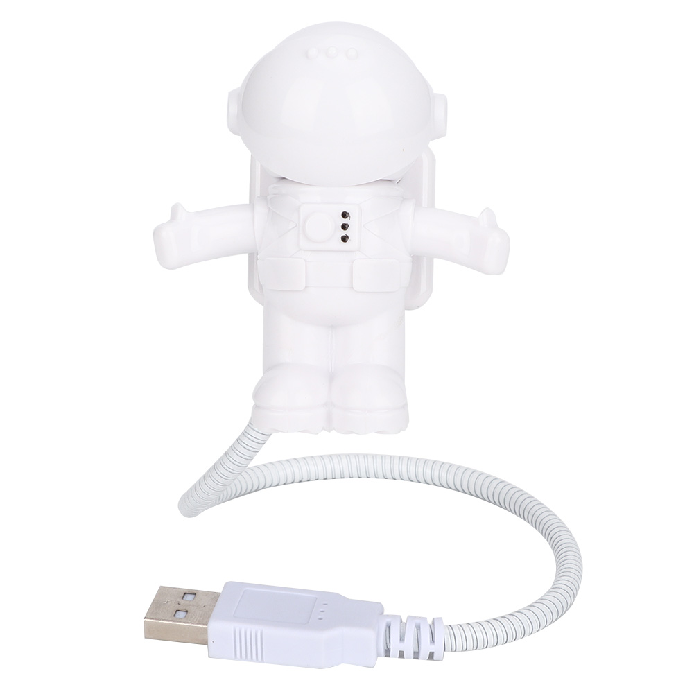 Mini-usb-led-nachtlicht In Form Eines Astronauten, Energiesparend Für Laptops.