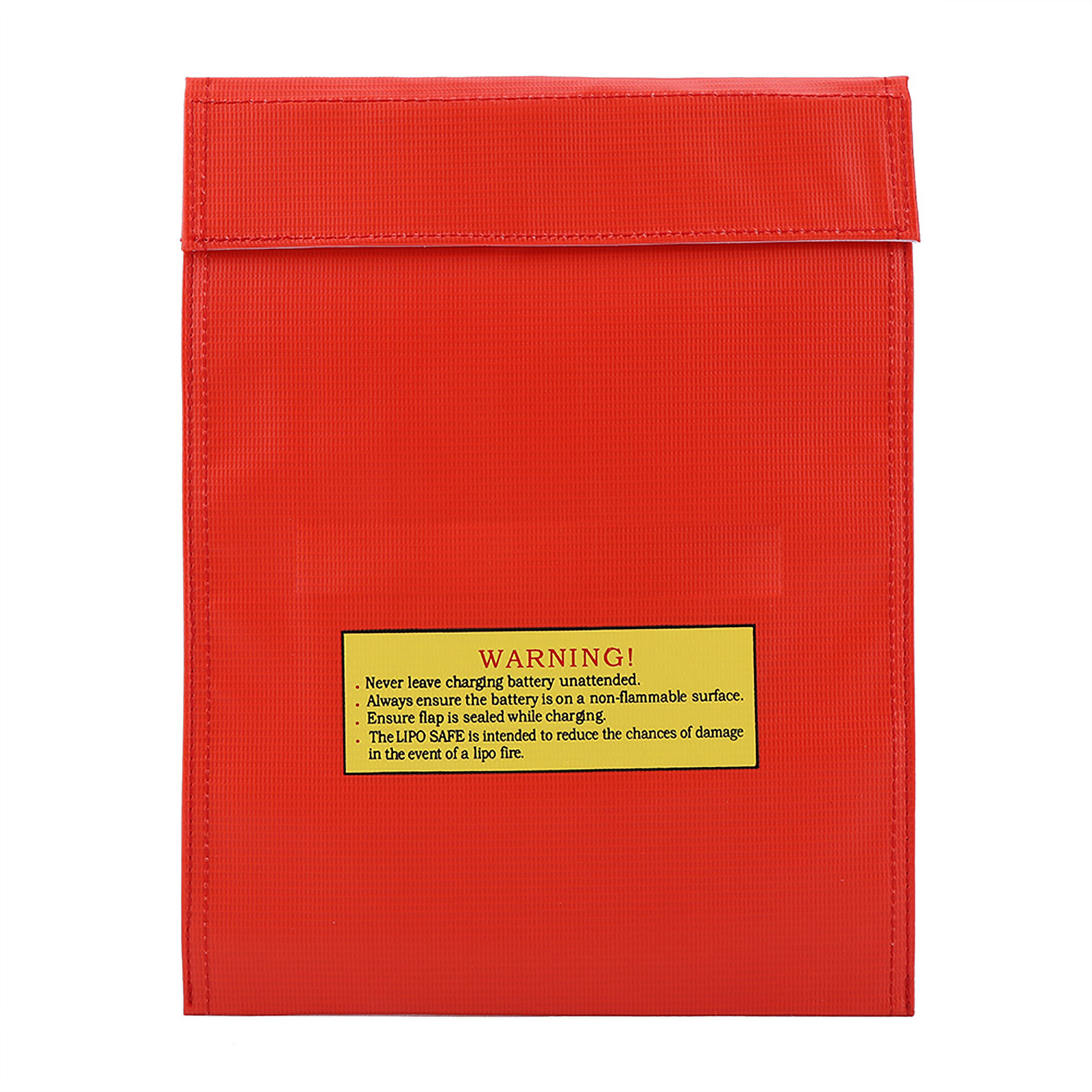 Feuerfeste Tasche Für Li-po-akkus, Tragbare Ladetasche, Zwei Größen (rot, L)