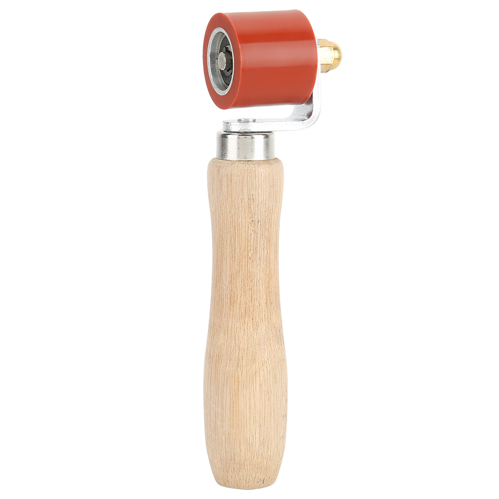1,1-zoll-silikon-handdruckrolle, 2-wege-lager, Hochtemperaturbeständiges Schweißwerkzeug Bis 260 °c (rot)