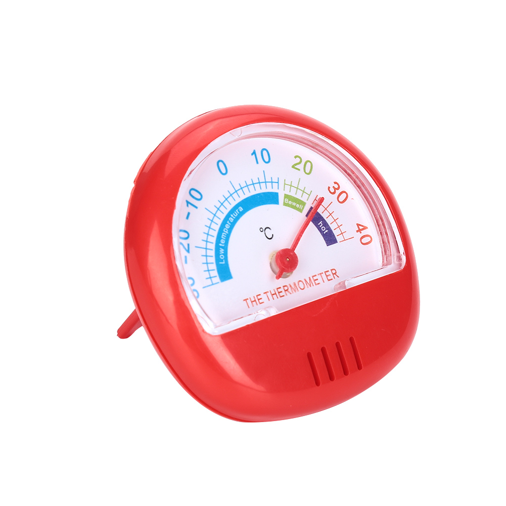 Kühlschrank-gefrierschrank-thermometer, Großes Zifferblatt (rot, Mechanisch)
