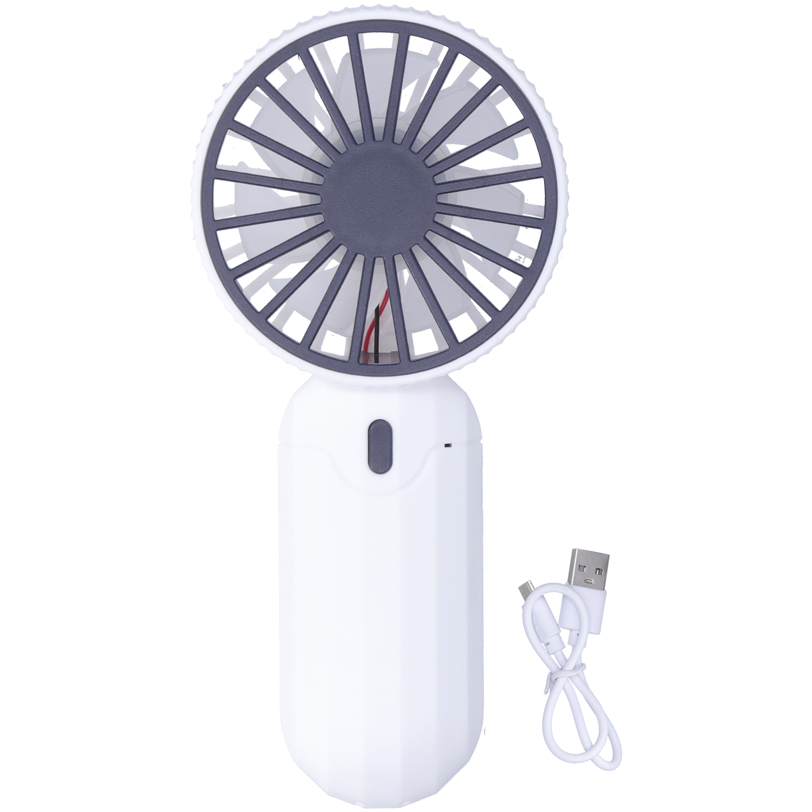 Mini-tragventilator Mit 3 Geschwindigkeitsstufen, Usb-betrieben, Ideal Für Zuhause, Reisen Und Picknicks (weiß).
