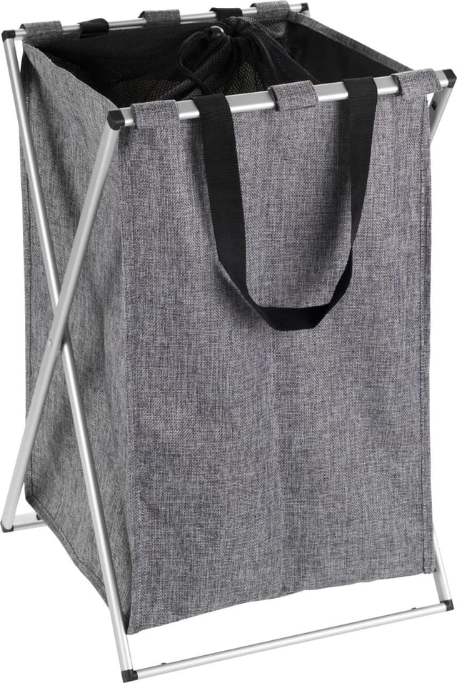 Wäschekorb Mit Kordelzug, Tasche Auf Tragbarem Rahmen - 52 L, 57 X 35 X 38 Cm Wenko