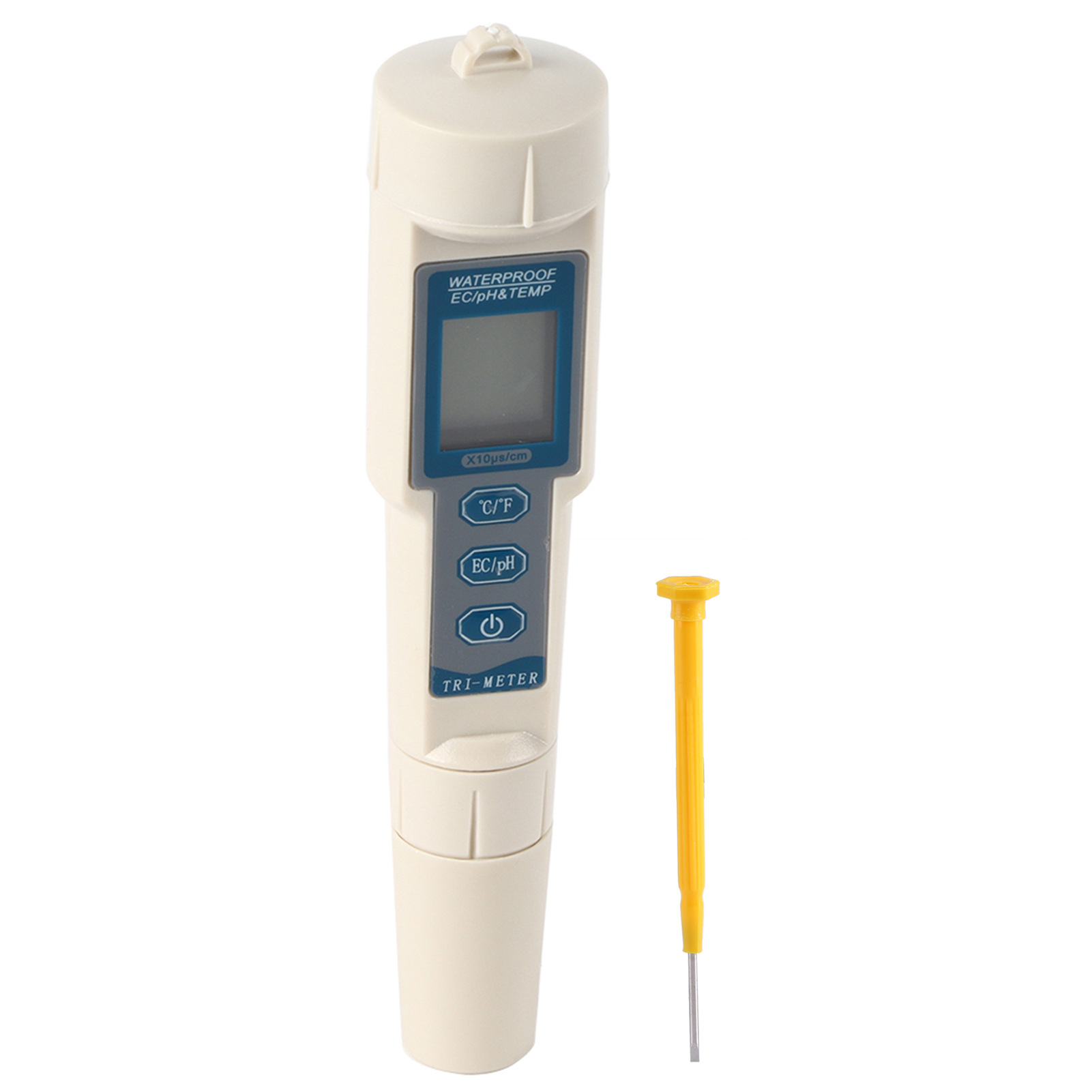 Hochpräzises 3-in-1 Tragbares Wasserqualitätsmessgerät, Stiftform, Ph/ec/temp.