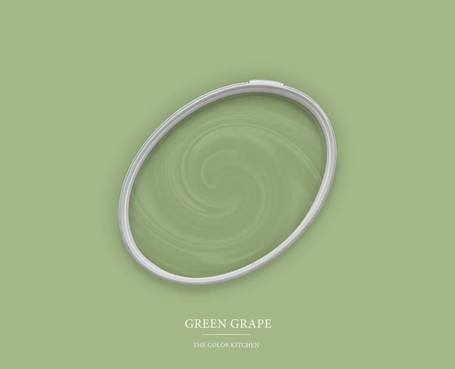 Wandfarbe Grün Matt The Color Kitchen Green Grape Exklusive Innendispersion Hohe Farbintensität 2.5 Liter