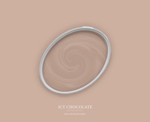 Wandfarbe Braun Matt The Color Kitchen Icy Chocolate Exklusive Innendispersion Hohe Deckkraft 5 Liter