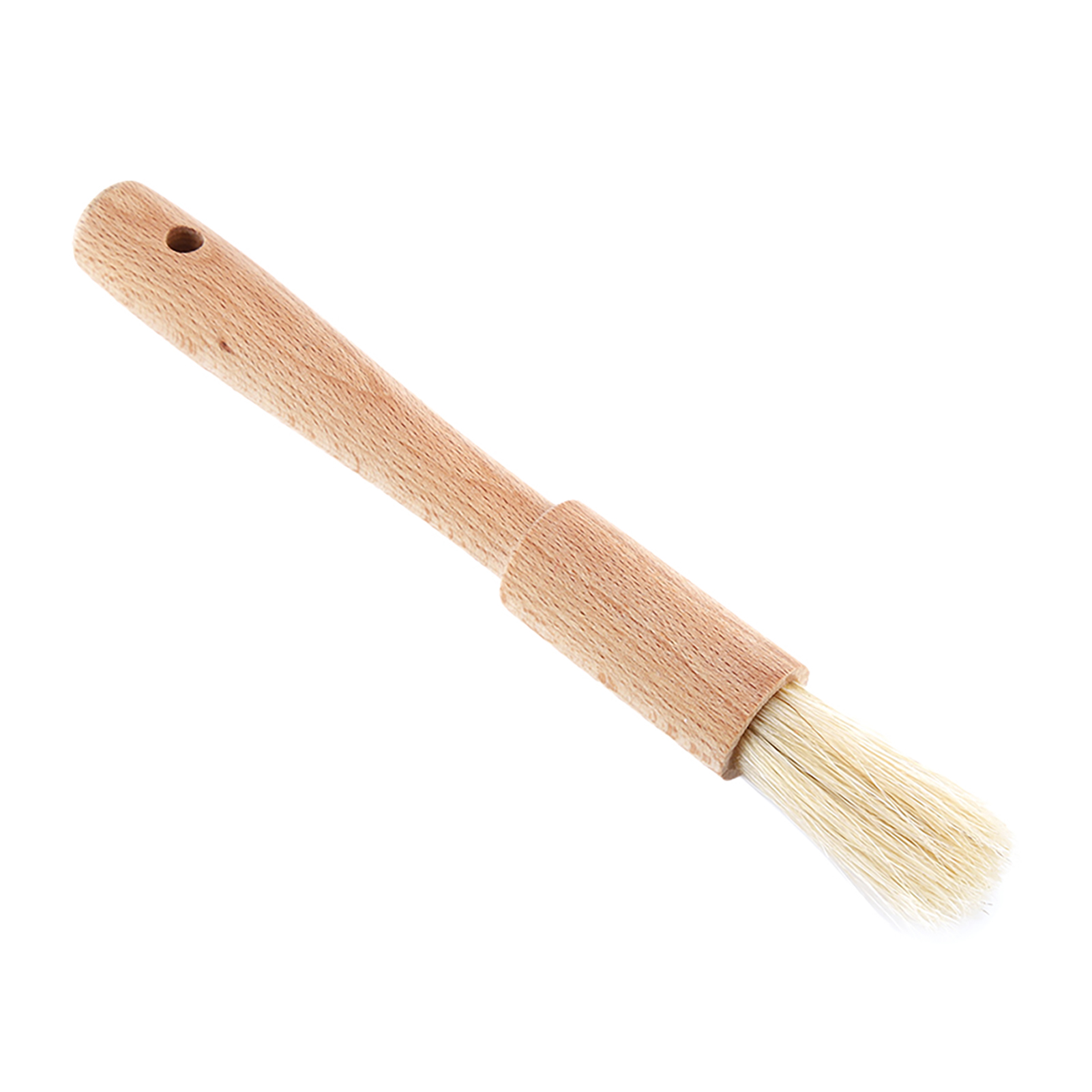 Grillbürste Aus Holz, Kochbürste, Küchenhelfer Für Öl, Soße Und Butter (runder Griff)