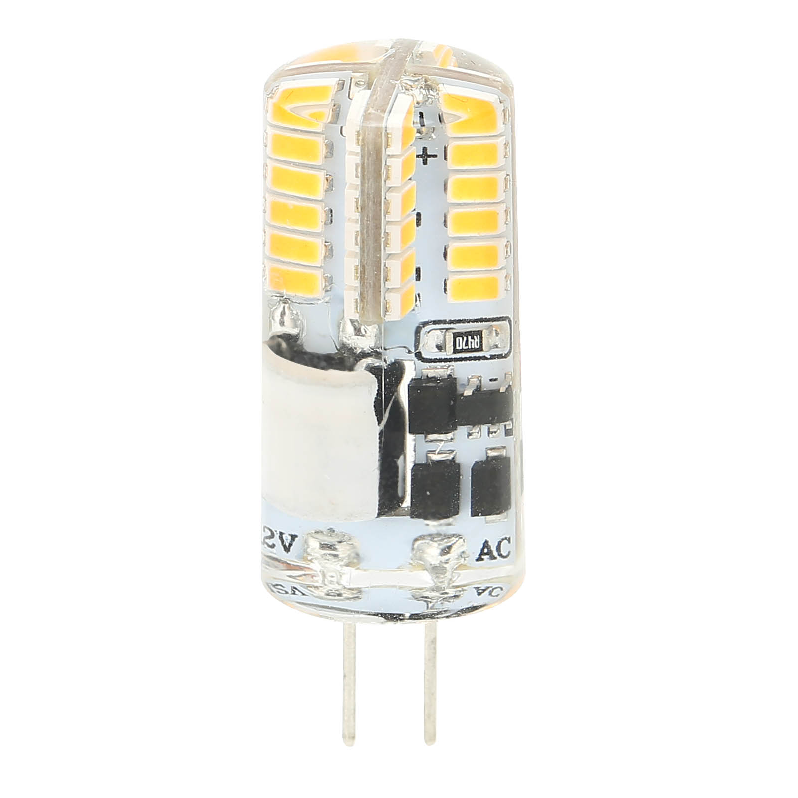Ampoule G4 48 Led 3w 300lm Bi-pin Non Dimmable Pour Lustre Ac/dc 12v (lumière Naturelle 4000-4500k)