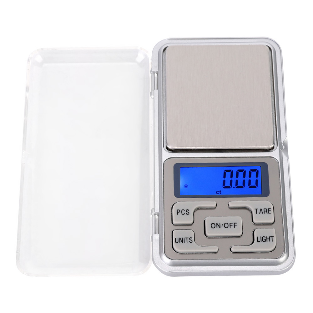 Hochpräzise, Tragbare Digitale Taschenwaage (0,01 G), Hintergrundbeleuchtet, 100 G