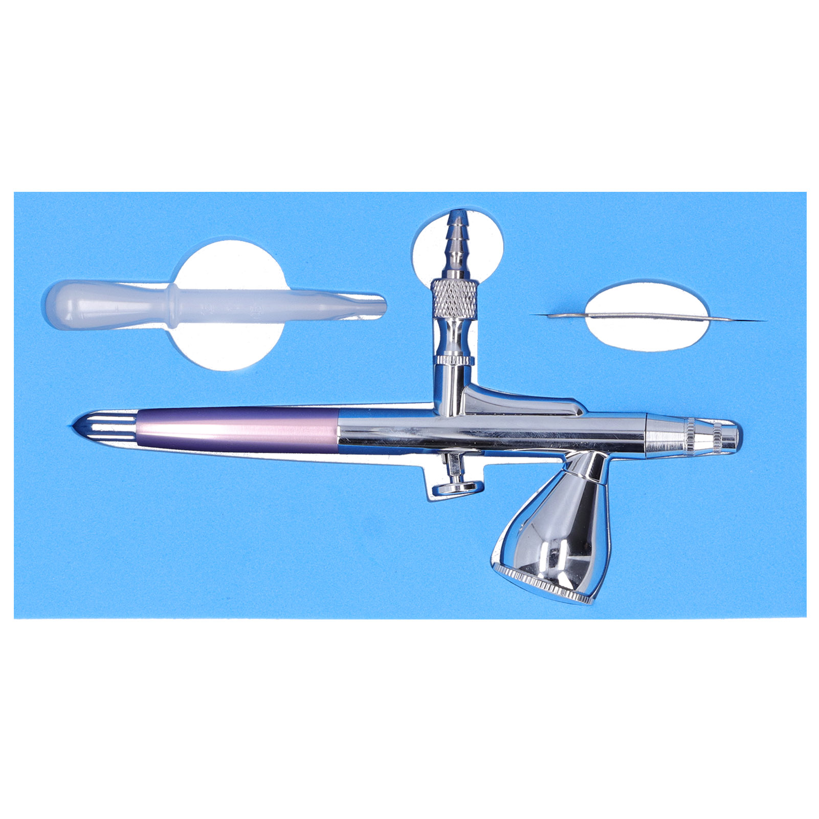 G1/8 Airbrush-farbpistolen-set, Künstler-set Für Malerei, Modellbau Und Heimdekoration, Rosa