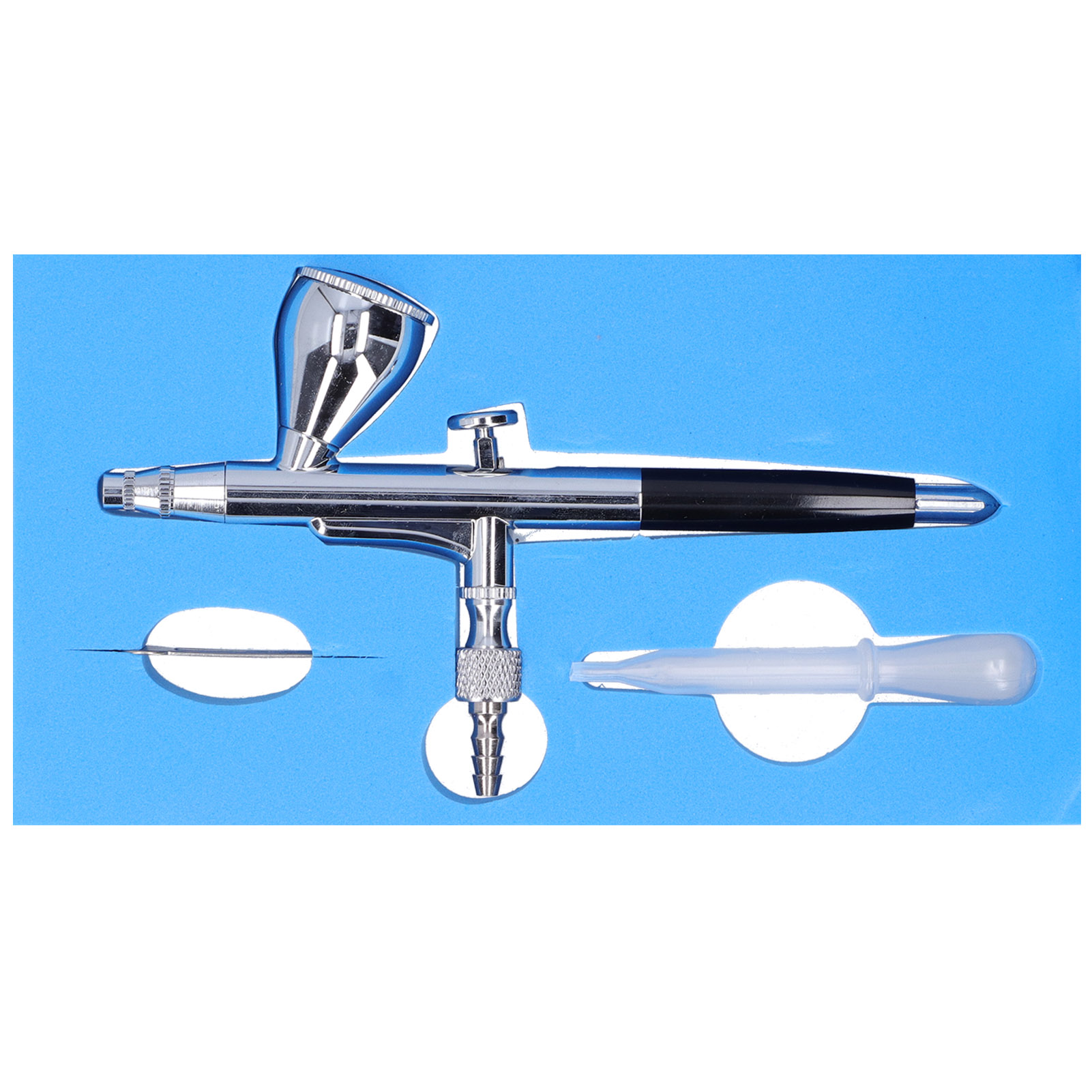 G1/8 Airbrush-farbpistolen-set, Künstler-set Für Malerei, Modellbau Und Inneneinrichtung, Schwarz