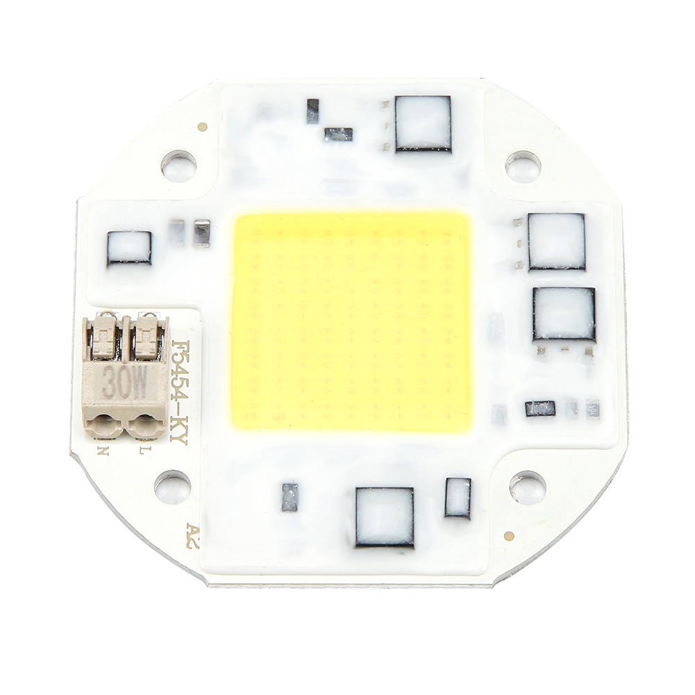 Hochleistungs-cob-led-lampe Mit Integriertem Chip, 30 W, Kaltweiß, 100–260 V Wechselstrom