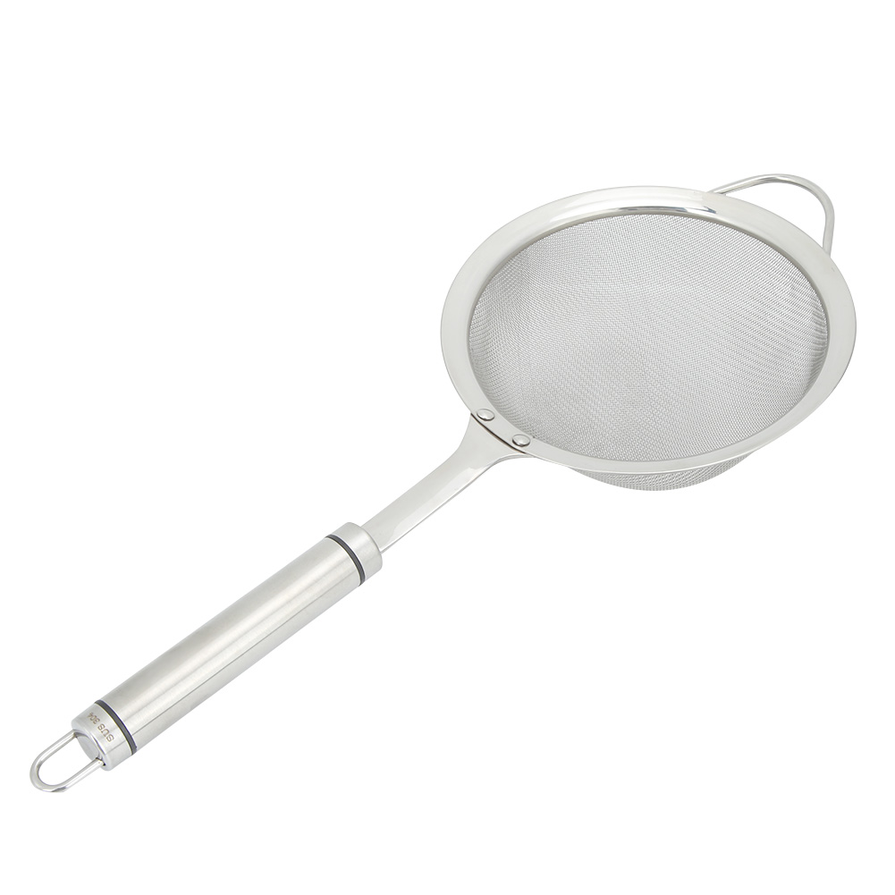 Langstieliger Filterlöffel Aus Edelstahl, Küchenutensil, Filterwerkzeug.
