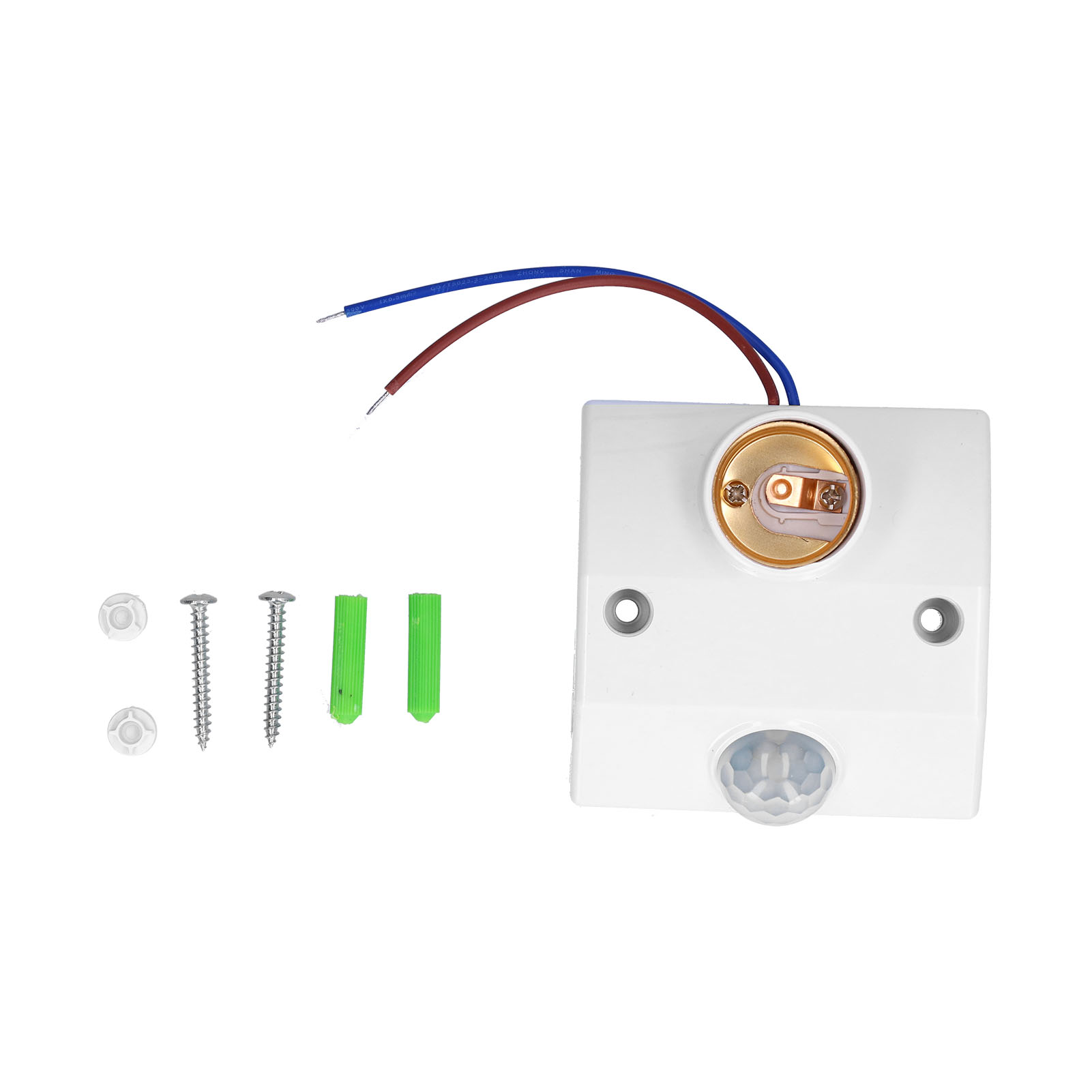 E27-induktionssteckdose, Geringer Energieverbrauch, Mit Infraroterkennung, 50 W, 90–240 V Wechselstrom