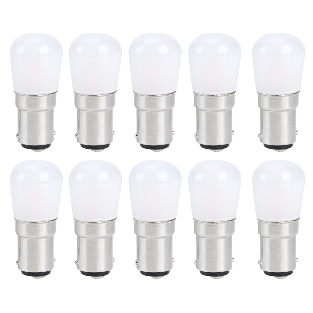 Packung Mit 10 Led-kerzenlampen (1,5 W), Ersatzteile, Zubehör, 230 V Wechselstrom, B15-sockel