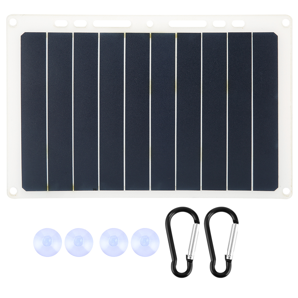 Tragbares 10-w-solarladegerät Für Den Außenbereich Mit Standard-usb-ausgang Zum Aufladen Von Mobiltelefonen