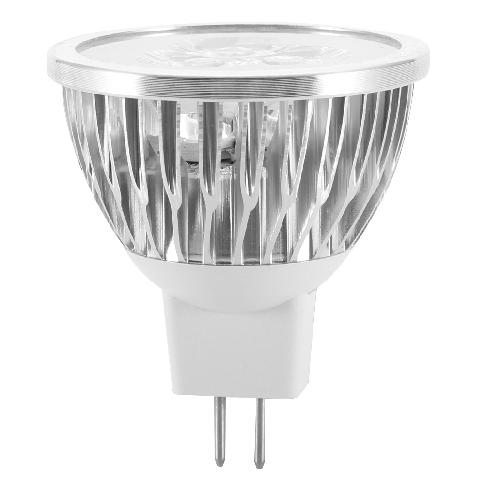 Mr16 3w 12v Aluminium-led-lampe, Warmes Licht, Dekorative Lampe Für Zuhause, Restaurants, Hotels Und Bars.