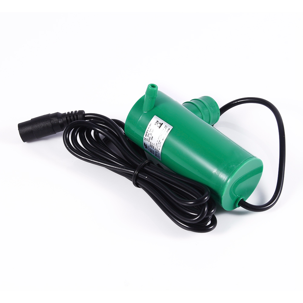 Amphibische Tauchpumpe Mit 12 V Gleichstrom, Max. Förderhöhe 9 M, Fördermenge 500 L/h, Zur Bewässerung Von Teichen Und Flächen.
