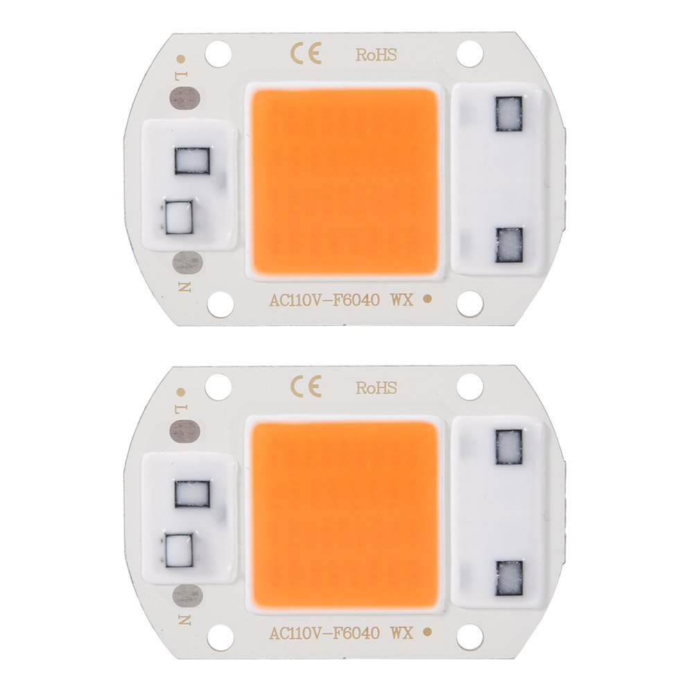 Set Mit 2 Hochleistungsfähigen Integrierten Led-gartenbaulampen Ac110v 30w (cob-chips)