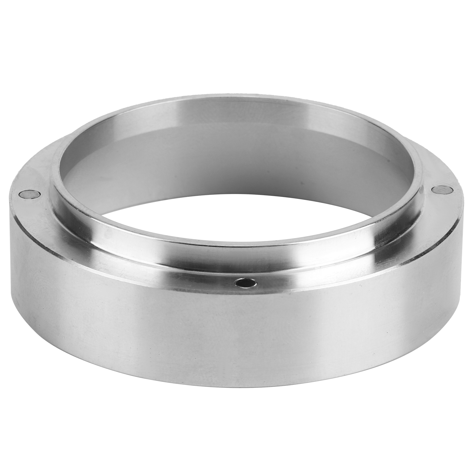 Dosiertrichter Aus Aluminium Mit Magnetischem Dosierring Für Kaffeemaschine, Silber, 51 Mm