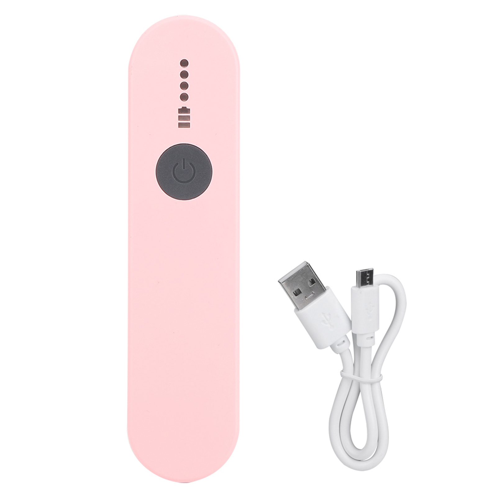 Tragbare Usb-uvc-led-uv-lampe Zur Beseitigung Von Hausstaubmilben Im Haushalt (rosa)
