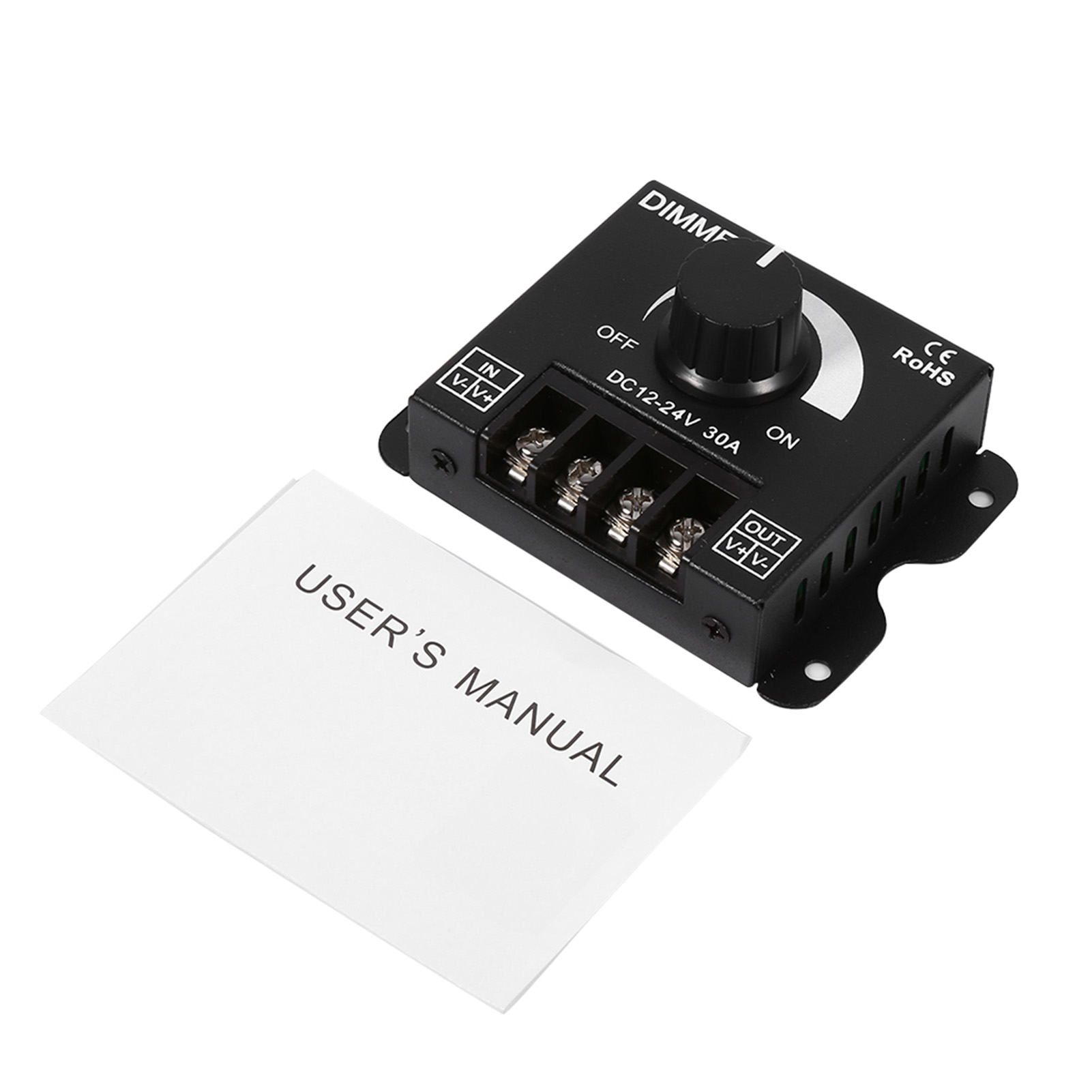 12–24 V 30 A Manueller Led-dimmer Für Einfarbige Led-streifen