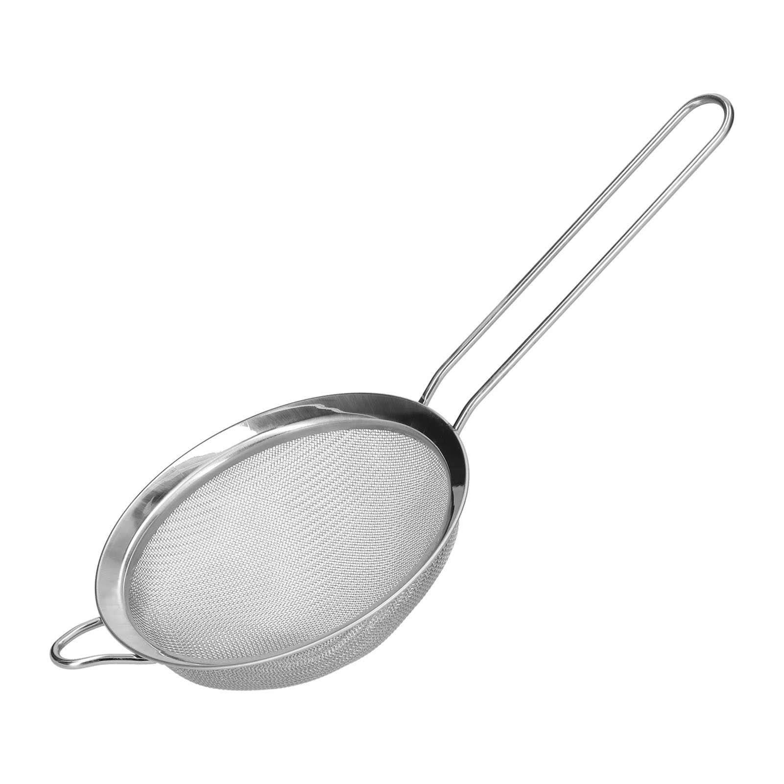 Großes Und Dickes Ölsieb Aus Edelstahl Mit Griff, Küchenutensil Für Den Haushalt, 14 Cm Breit.