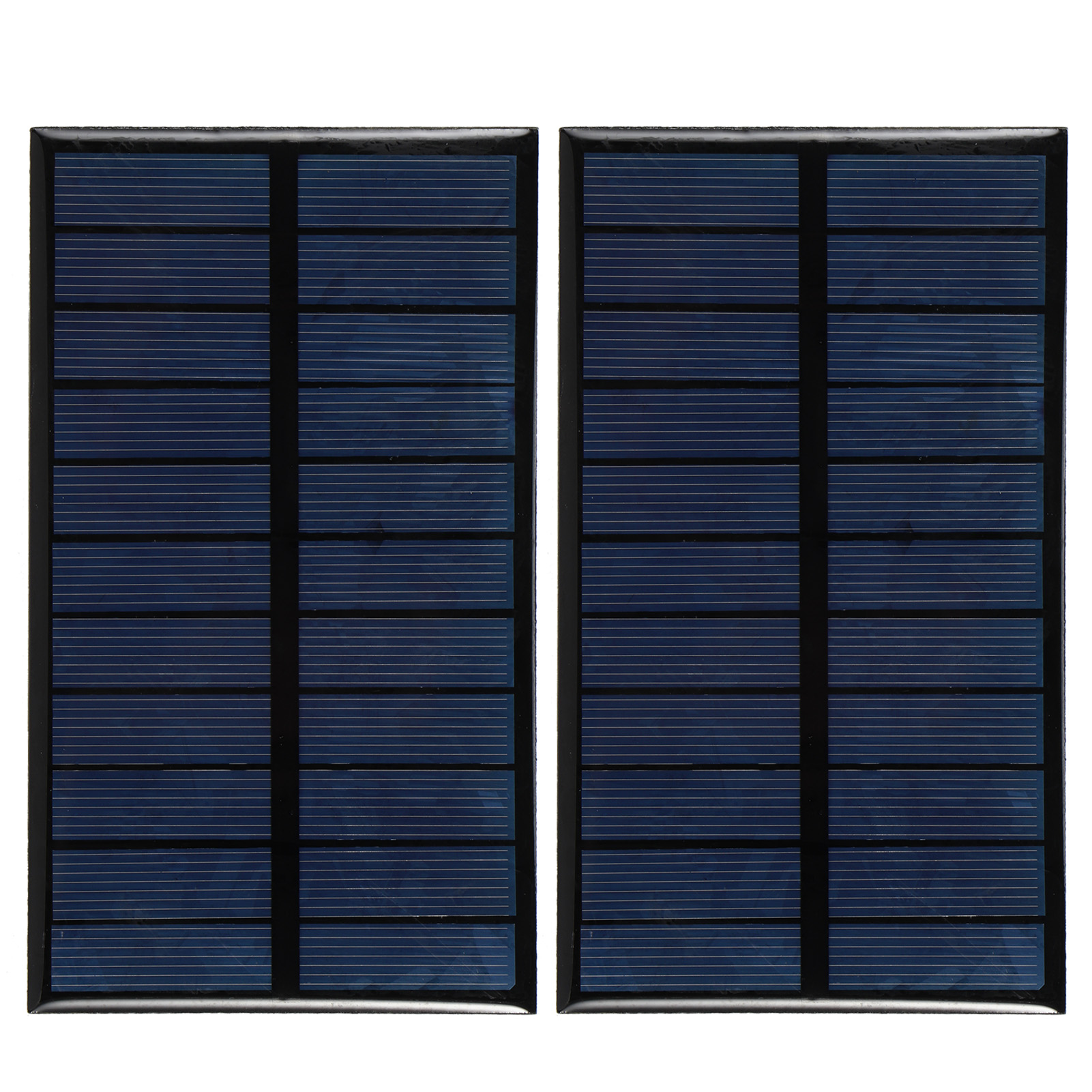 2er-pack Mini-polysilizium-solarzellen Für Selbstgebaute Akkuladegeräte, 1,6 W, 5,5 V