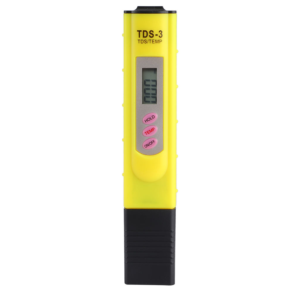 Lcd-digital-wassertester Tds 0-9990 Ppm Für Trinkwasser, Hydrokultur Und Aquarien