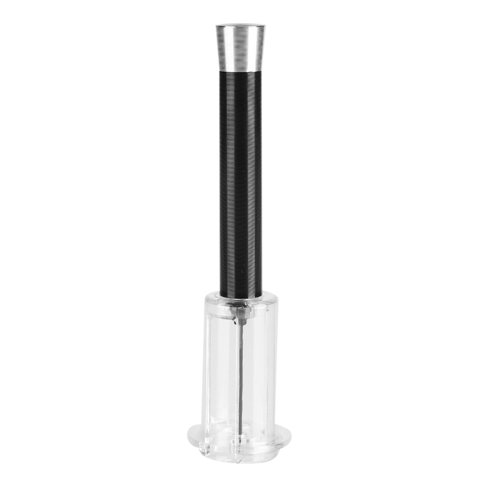 Einfacher Flaschenöffner Mit Luftdruck, Korkenzieher Für Rotwein, Schwarzes Werkzeug