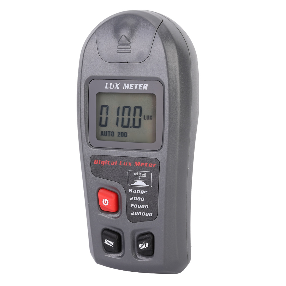 Tragbares Digitales Elektronisches Luxmeter, Photometer Mit Einem Messbereich Von 200.000 Lux.