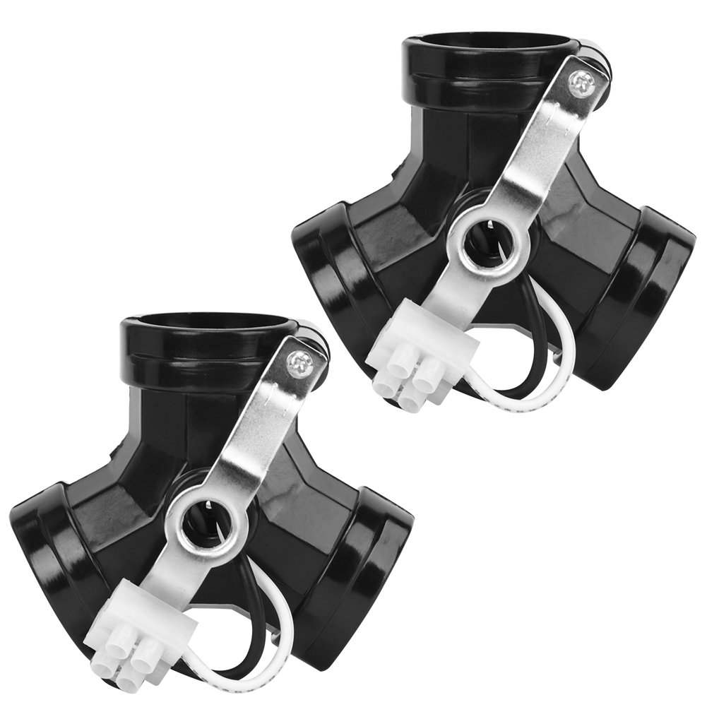 Set Mit 2 E27 3-kopf-fassungen Für 220-250v Glühlampen (diy-zubehör).