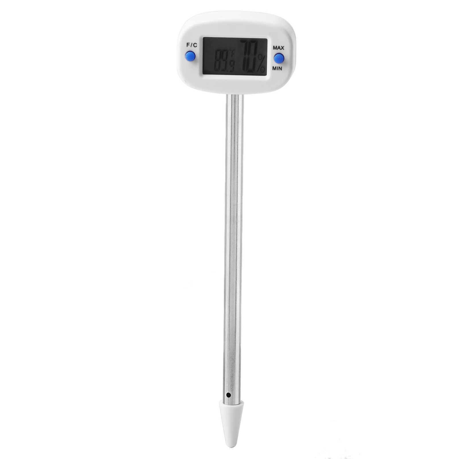Ta290 Digitales Bodenhygrometer Mit Sonde, Feuchtigkeits- Und Temperaturmesser.