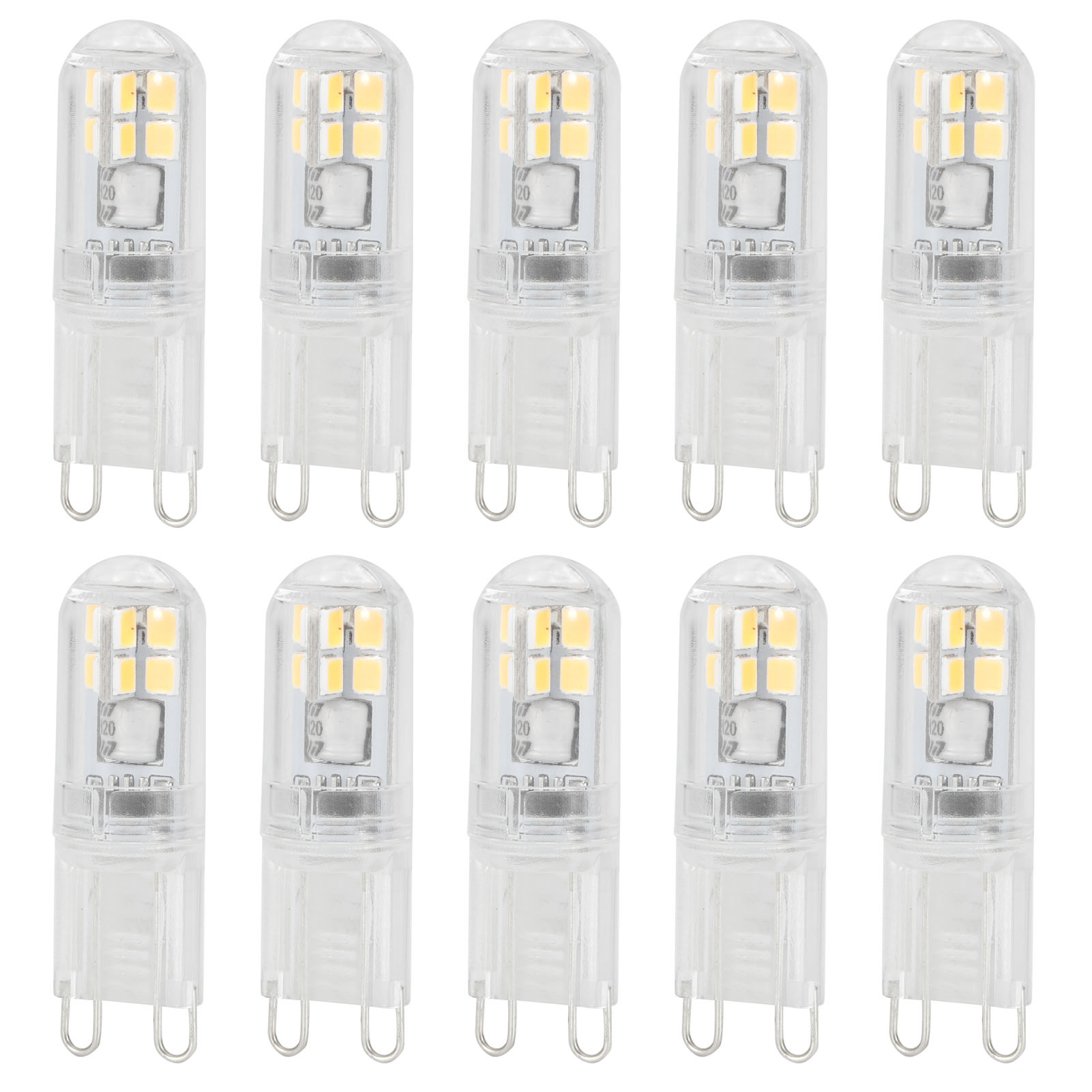 10er-pack G9 1,4w 16 Led-lampen Für Kronleuchter Und Wandleuchten – Ersatzteile Für Zuhause