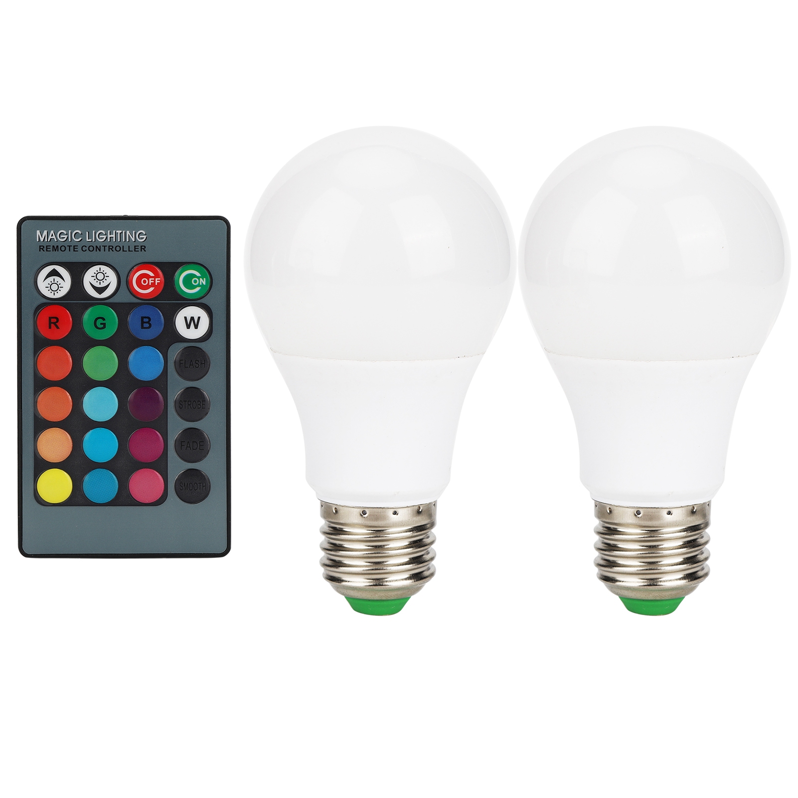 E27 5w Rgb Led-farbwechsellampe Mit Fernbedienung Für Innen- Und Festdekoration (85-265v).