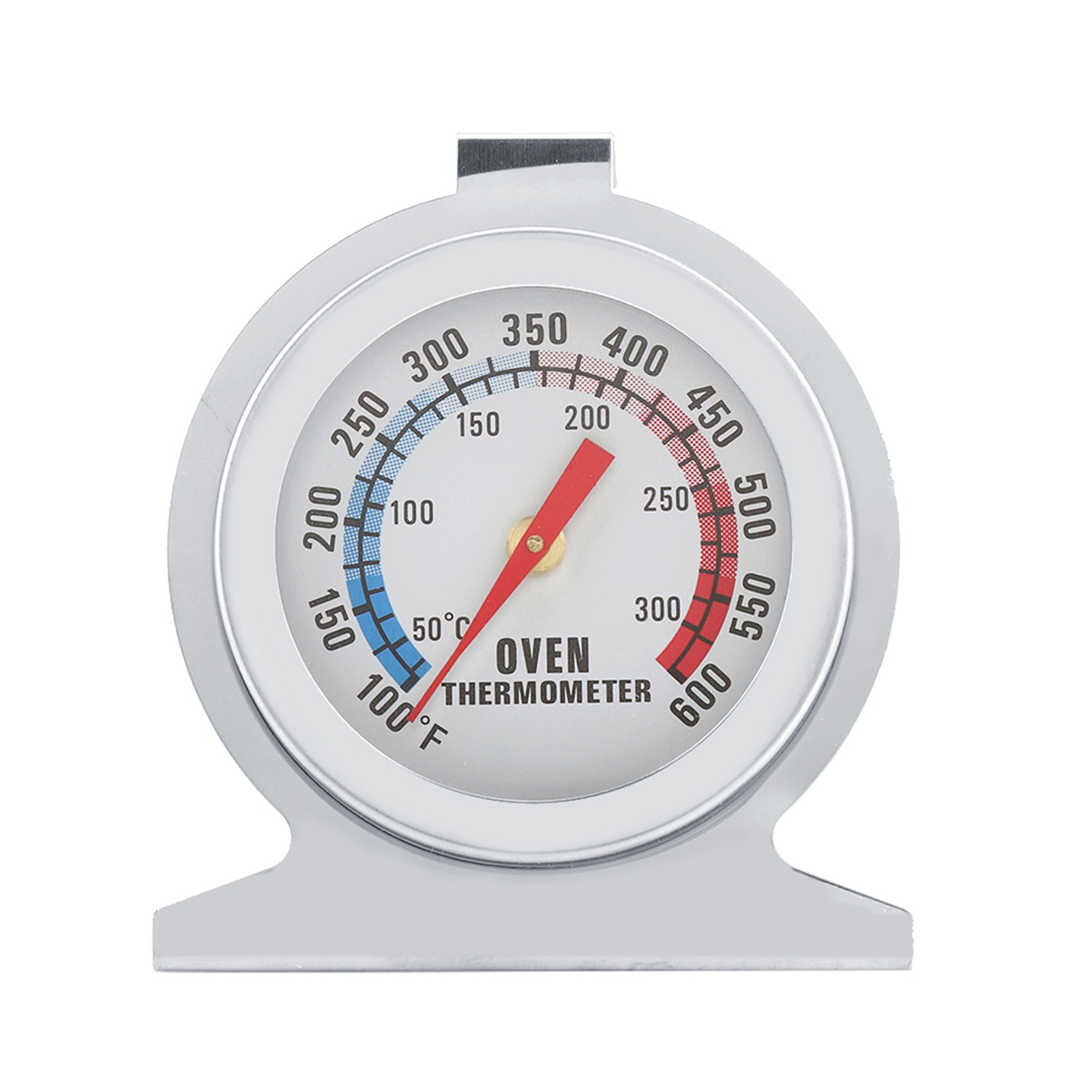 Ofenthermometer Mit Edelstahl-zifferblatt Für Lebensmittel Und Fleisch (50-300℃)