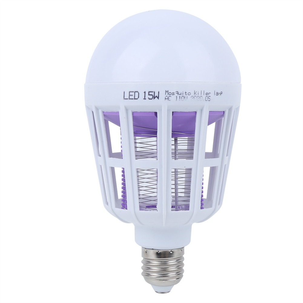 2-in-1 Led-mückenschutzbirne E27 Für Küche, Supermarkt Und Büro (15w, 110v)