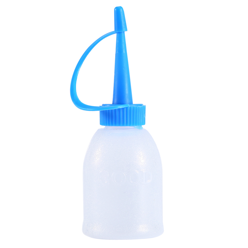 Packung Mit 6 Leeren 30-ml-industrie-gel-/klebstoffflaschen Aus Kunststoff Mit Druckdosierer.