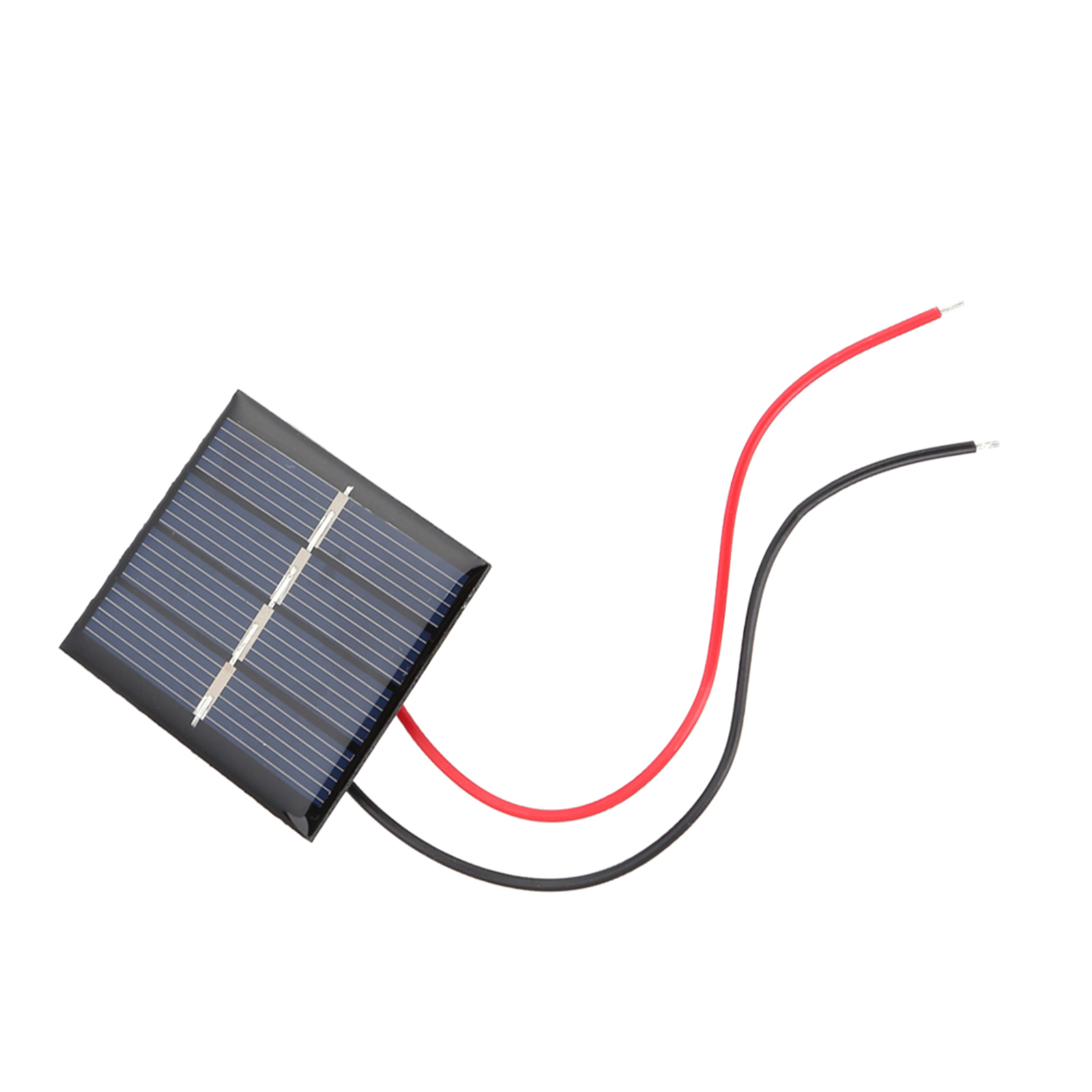 Miniatur-polykristallin-solarzellen 0,36 W 2 V, Diy-batterieladegerätmodul + Klemmensatz